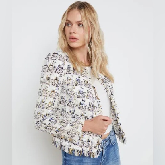 L'agence Angelina Tweed Blazer